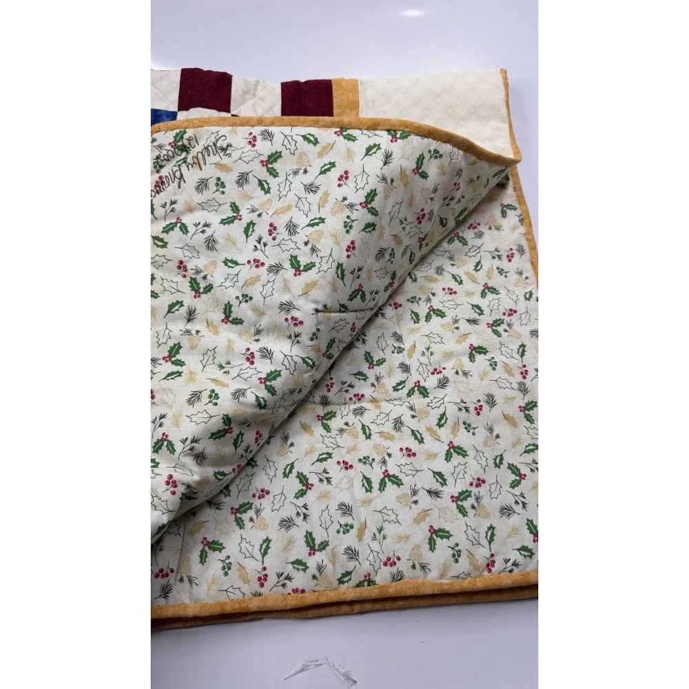 Vtg Quilted Square 36